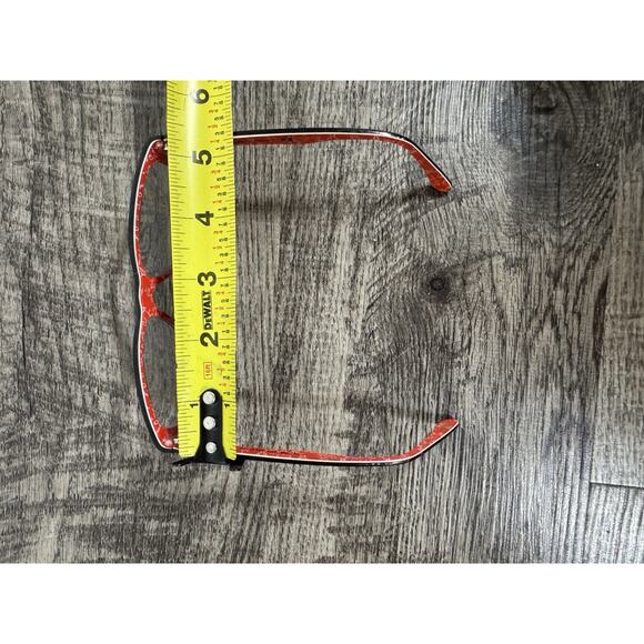 Ray-Ban RX5228 2479 Eyeglasses FRAMES ONLY Black Red Interior Logo Design - Picture 5 of 12